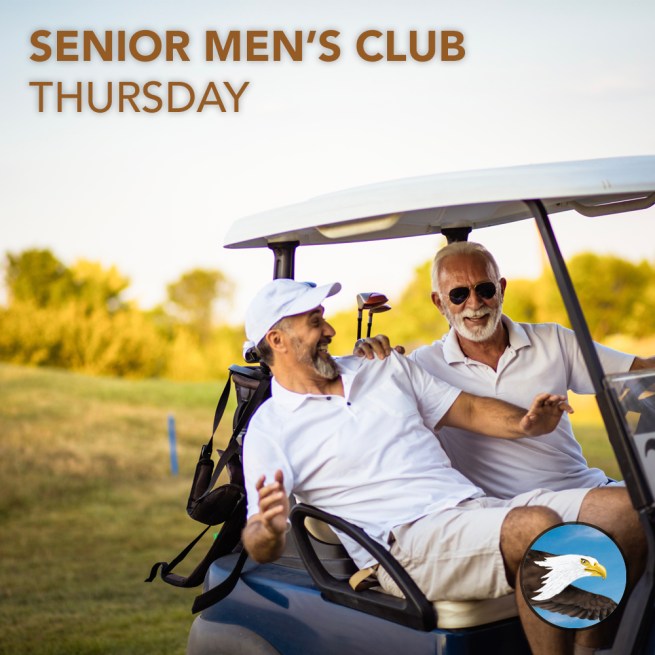 Thursday Senior Men's Club store Item Flyer
